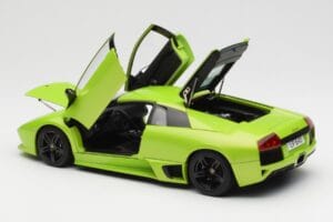 Lamborghini Murcielago LP640 Ithaca Zelený Metallic AUTOart 1:18 74624 Kov – obrázok 5 z 8