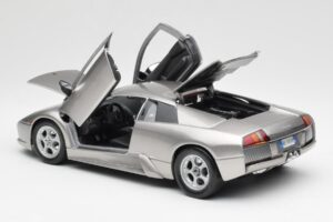 Lamborghini Murcielago Strieborný Maisto 1:18 7450257 Kov – obrázok 5 z 8