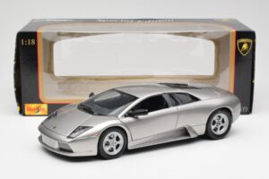 Lamborghini Murcielago Strieborný Maisto 1:18 7450257 Kov – obrázok 8 z 8