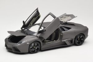 Lamborghini Reventon Matte Grey Bburago 1:18 18-11029 Kov – obrázok 2 z 8