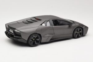 Lamborghini Reventon Matte Grey Bburago 1:18 18-11029 Kov – obrázok 3 z 8