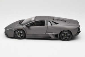 Lamborghini Reventon Matte Grey Bburago 1:18 18-11029 Kov – obrázok 4 z 8