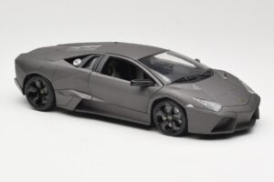 Lamborghini Reventon Matte Grey Bburago 1:18 18-11029 Kov – obrázok 6 z 8