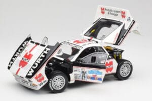 Lancia 037 #1 G. Cunico / E. Bartolich Targa Florio Winner 1983 Kyosho 1:18 08302H Kov – obrázok 2 z 8