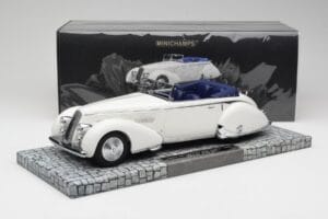 Lancia Astura Tipo 233 Corto Biely Minichamps 1:18 107125330 Živica – obrázok 6 z 6