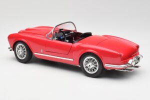 Lancia Aurelia B24 Spider Červený Bburago 1:18 3010 Kov – obrázok 7 z 8