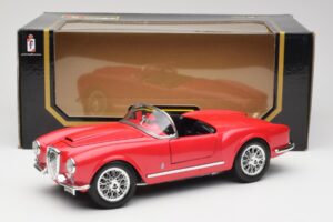 Lancia Aurelia B24 Spider Červený Bburago 1:18 3010 Kov – obrázok 8 z 8
