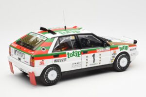 Lancia Delta HF 4WD #1 D. Cerrato Totip Rally Targa Florio 1987 Kyosho 1:18 08960C Kov – obrázok 3 z 8