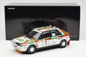 Lancia Delta HF 4WD #1 D. Cerrato Totip Rally Targa Florio 1987 Kyosho 1:18 08960C Kov – obrázok 8 z 8