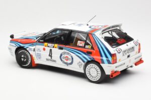 Lancia Delta HF Integrale Evo Martini #4 D. Auriol / B. Occelli Winner Rally Monte Carlo 1992 Kyosho 1:18 08348A Kov – obrázok 7 z 8