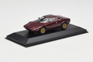 Lancia Stratos Burgundy Červená Minichamps 1:43 LANCIA001 Kov – obrázok 2 z 4