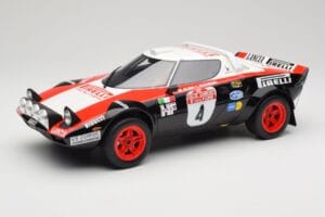 Lancia Stratos HF Gr.4 Čierny #0 M. Alen / I. Kivimäki Rally San Remo 1978 Otto 1:12 G088 Živica