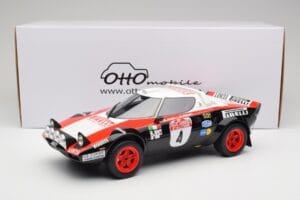 Lancia Stratos HF Gr.4 Čierny #0 M. Alen / I. Kivimäki Rally San Remo 1978 Otto 1:12 G088 Živica – obrázok 6 z 6