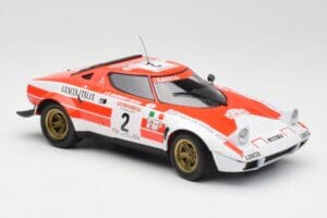 Lancia Stratos HF #2 J-B. Andruet / Biche Winners Tour de Corse 1974 Minichamps 1:18 155741702 Kov – obrázok 4 z 6