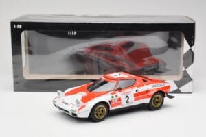 Lancia Stratos HF #2 J-B. Andruet / Biche Winners Tour de Corse 1974 Minichamps 1:18 155741702 Kov – obrázok 6 z 6