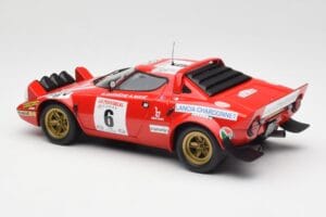 Lancia Stratos HF #6 B. Darniche / A. Mahé Winners Tour de France Automobile 1975 Minichamps 1:18 155751706 Kov – obrázok 5 z 6