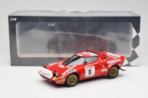Lancia Stratos HF #6 B. Darniche / A. Mahé Winners Tour de France Automobile 1975 Minichamps 1:18 155751706 Kov – obrázok 6 z 6