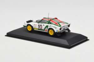 Lancia Stratos #10 Team Alitalia S. Munari / S. Maiga Rally Monte Carlo 1976 Minichamps 1:43 430761210 Kov – obrázok 3 z 4