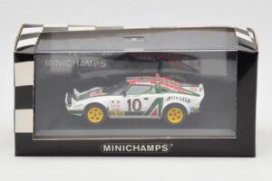 Lancia Stratos #10 Team Alitalia S. Munari / S. Maiga Rally Monte Carlo 1976 Minichamps 1:43 430761210 Kov – obrázok 4 z 4