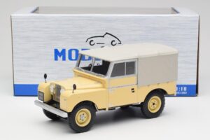 Land Rover 88 Series 1 Hard Top Svetlo Béžový MCG 1:18 MCG18368 Kov – obrázok 6 z 6