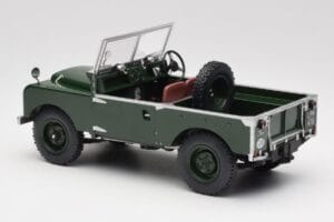 Land Rover 88 Series 1 Open Top Tmavo Zelený MCG 1:18 MCG18367 Kov – obrázok 4 z 6