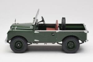 Land Rover 88 Series 1 Open Top Tmavo Zelený MCG 1:18 MCG18367 Kov – obrázok 5 z 6