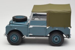 Land Rover 88 Series I Svetlomodrý Minichamps 1:18 150168907 Kov – obrázok 4 z 8