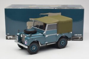 Land Rover 88 Series I Svetlomodrý Minichamps 1:18 150168907 Kov – obrázok 8 z 8