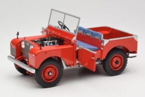 Land Rover 88 Series I Červený Minichamps 1:18 150168910 Kov – obrázok 2 z 8