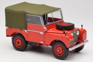 Land Rover 88 Series I Červený Minichamps 1:18 150168910 Kov – obrázok 6 z 8