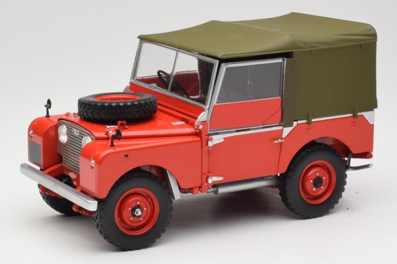 Land Rover 88 Series I Červený Minichamps 1:18 150168910 Kov