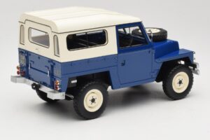 Land Rover Lightweight Series III Tmavo Modrý BoS Models 1:18 BOS382 Živica – obrázok 2 z 6