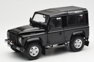 Land Rover Defender 90 Santorini Čierny Metalíza Kyosho 1:18 08901BK Kov