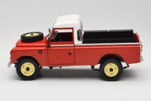 Land Rover Series I 109 Pickup Červený Eagle Collectibles 1:18 440500 Kov – obrázok 4 z 8