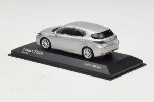 Lexus CT200h Strieborný Minichamps 1:43 410166001 Kov – obrázok 3 z 4