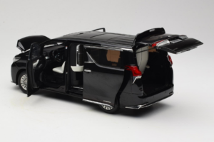 Lexus LM300h Čierny Kyosho 1:18 08963BK Kov – obrázok 5 z 8