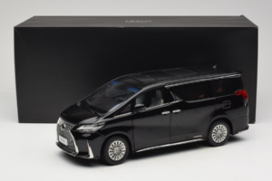 Lexus LM300h Čierny Kyosho 1:18 08963BK Kov – obrázok 8 z 8