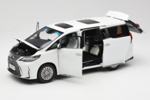Lexus LM300h White Pearl Kyosho 1:18 08963WP Kov – obrázok 2 z 8