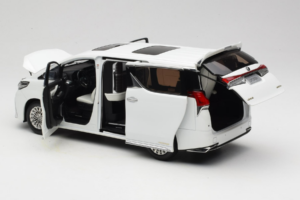 Lexus LM300h White Pearl Kyosho 1:18 08963WP Kov – obrázok 5 z 8