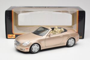 Lexus SC430 Béžový Maisto 1:18 31629 Kov – obrázok 8 z 8