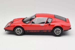Ligier JS2 Červený Otto 1:18 OT1103 Živica – obrázok 3 z 6