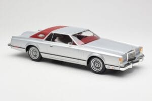 Lincoln Continental Mark V Coupe Strieborný BoS Models 1:18 BOS084 Živica – obrázok 4 z 6