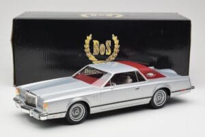 Lincoln Continental Mark V Coupe Strieborný BoS Models 1:18 BOS084 Živica – obrázok 6 z 6