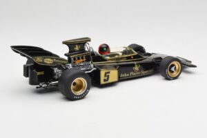 Lotus 72D #5 E. Fittipaldi John Player Special GP Spain 1972 MCG 1:18 MCG18610F Kov – obrázok 3 z 6