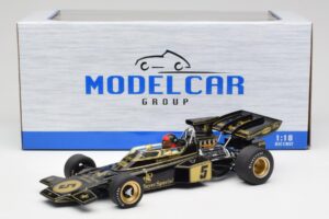 Lotus 72D #5 E. Fittipaldi John Player Special GP Spain 1972 MCG 1:18 MCG18610F Kov – obrázok 6 z 6