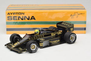 Lotus 97T Renault #12 A. Senna Team Lotus 1985 Minichamps 1:18 540851812 Kov – obrázok 7 z 7