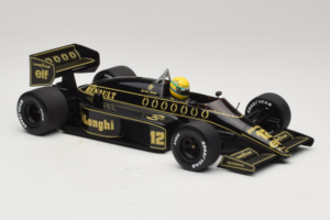 Lotus 98T Renault #12 A. Senna Team Lotus 1986 Minichamps 1:18 540861812 Kov – obrázok 4 z 7