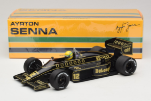 Lotus 98T Renault #12 A. Senna Team Lotus 1986 Minichamps 1:18 540861812 Kov – obrázok 7 z 7