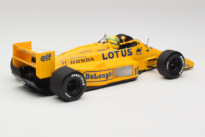 Lotus 99T Honda #12 A. Senna Team Lotus 1987 Minichamps 1:18 540871812 Kov – obrázok 2 z 7