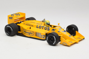 Lotus 99T Honda #12 A. Senna Team Lotus 1987 Minichamps 1:18 540871812 Kov – obrázok 4 z 7